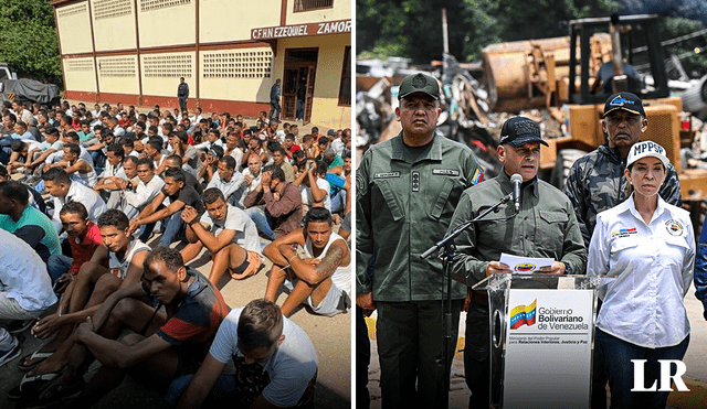 El Gobierno de Venezuela desplegó más de 11.000 policías y militares para desarticular a las bandas criminales. Foto: composición LR/AFP/EFE