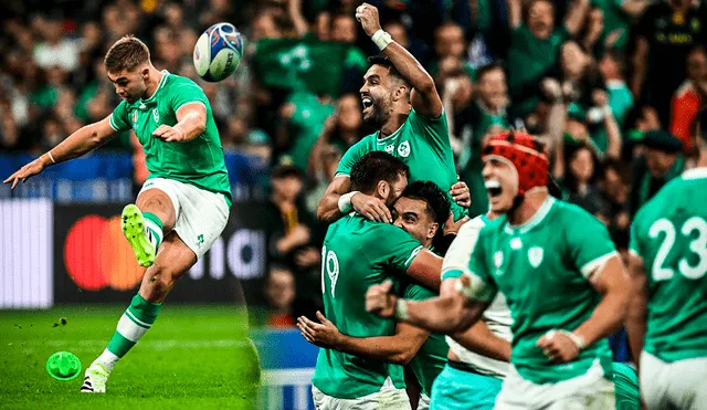 Repasa los mejores momentos del duelo entre Irlanda vs. Sudáfrica por el Mundial de Rugby 2023. Foto: composición LR/AFP