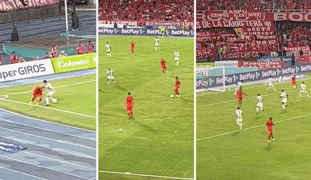 América de Cali goleó 4-1 a Atlético Nacional por la Liga BetPlay. Foto: composición LR/Twitter de Piroberta - Video: Win Sports