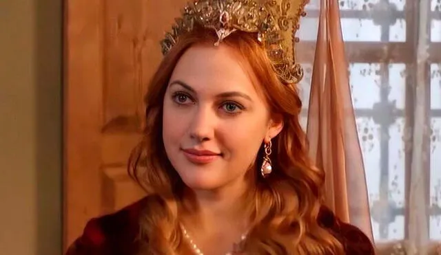 Meryem Uzerli interpretó a Hurrem, en la exitosa novela turca ‘El Sultán’, hasta 2013,. Foto: Star TV