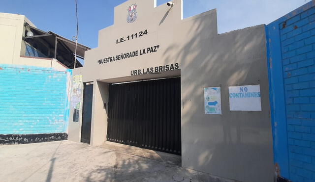 Alumnos de centro educativo están en mucho riesgo. Foto: La República