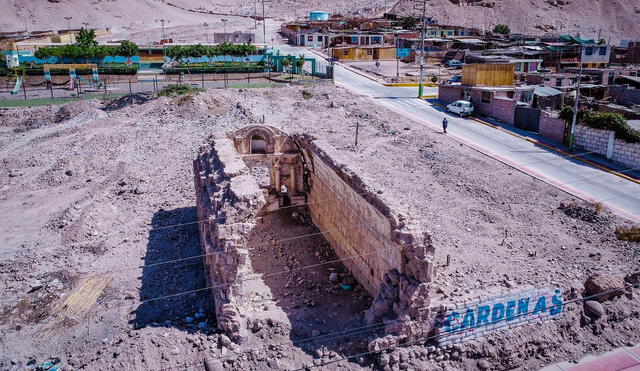 Capilla se va cayendo a pedazos en Vítor. Crecimiento de asociación pone en riesgo la infraestructura. Foto: La República