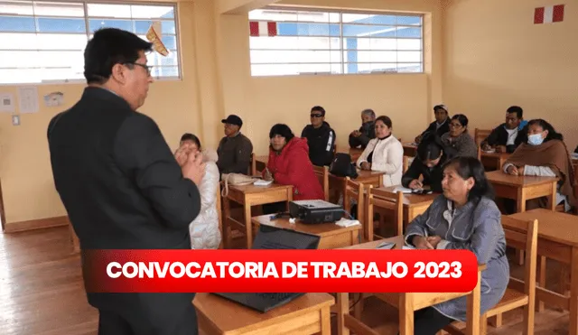 Este 5 de noviembre se realizará el Concurso Público para el Ascenso de Escala Magisterial 2023 y el Minedu está buscando aplicadores. ¡Postula ya! Foto: composición LR/Minedu