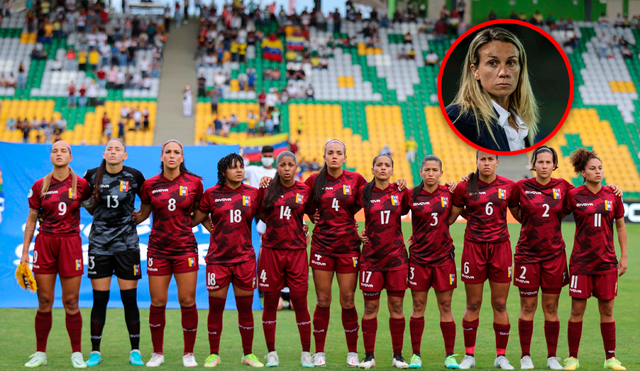 Pamela Conti fue presentada oficialmente el 17 de octubre de 2019 como entrenadora de la Vinotinto. Foto: composición LR/FemeninoFVF/X/Conmebol