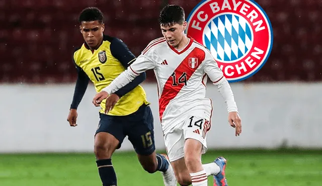 Felipe Chávez llegó a las inferiores del Bayern Múnich en el 2019. Foto: composición LR/Instagram/Felipe Chávez