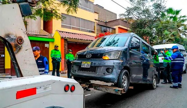 Los colectivos decomisados realizaban hasta 8 viajes por día. Foto: El Peruano