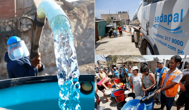 Conoce AQUÍ los centros de abastecimiento de agua. Foto: composición / LR