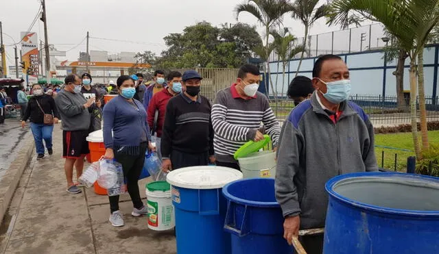 Corte masivo de agua en Lima.