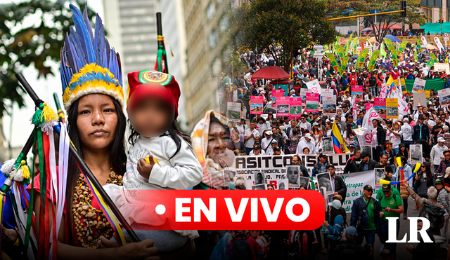 Marchas en Cali y Medellín hoy: ¿cómo van las manifestaciones en Colombia?. Foto: composición LR/@infopresidencia/Twitter