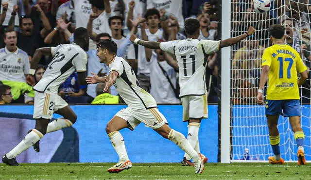 Real Madrid enfrenta a Las Palmas en el Santiago Bernabéu. Foto: EFE