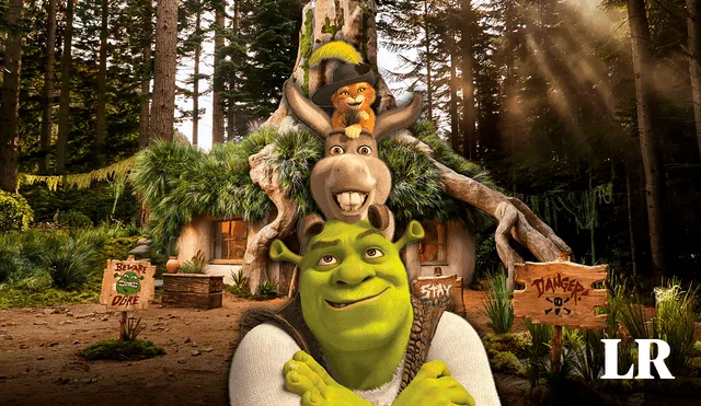 Así es la casa de Shrek en Escocia que podrías reservar por dos noches. Foto: composición LR/News Airbnb