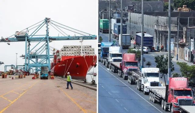 El Antepuerto del Callao busca ordenar el ingreso de camiones al puerto y descongestionar el tráfico en la zona. Foto: composición LR/Andina