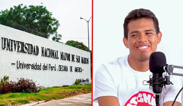 Egresado cuenta qué estrategia siguió para ingresar por segunda vez a la UNMSM. Foto: composición LR/captura de pantalla/Academia Grupo Ciencias