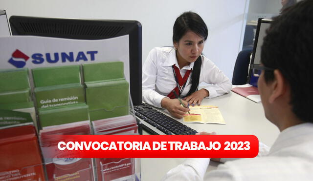 La Sunat está buscando estudiantes, bachilleres y titulados universitarios para contratarlos bajo la modalidad CAS. ¡Postula hasta el 5 de octubre! Foto: composición LR/Andina