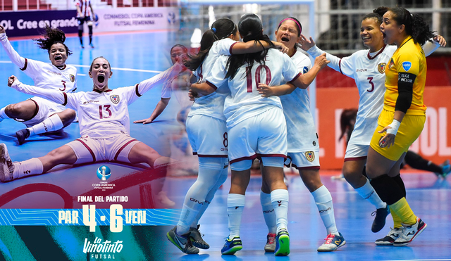 Repasa el resultado y las principales incidencias del juego de futsal entre Venezuela vs. Paraguay. Foto: Vinotinto Futsal/Copa América