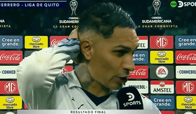 Paolo Guerrero llegó a LDU procedente de Racing. Foto: DSports