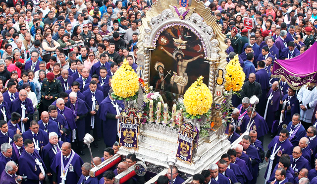 Conoce todos los detalles de la procesión del Señor de los Milagros. Foto: La República