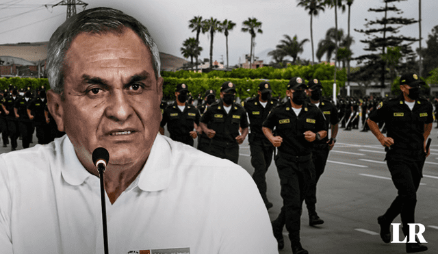 Vicente Romero declaró que cuentan con 24 mil policías que garantizarán la seguridad del país. Foto: Composición La República / Alvaro Lozano