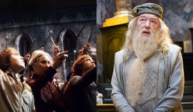 El actor Michael Gambon interpretó a Albus Dumbledore en las seis últimas películas de 'Harry Potter'. Foto: Warner Bros