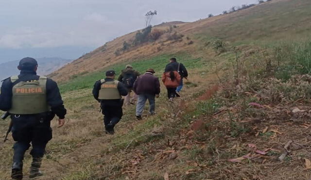 La Policía realizó una intensa búsqueda para encontrar a la menor. Foto: Junín en Línea