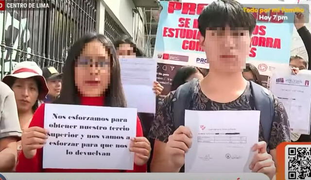 Algunos estudiantes, egresados en 2020, 2021 y 2022, no pueden postular a Beca 18-2024. Foto: captura de Latina