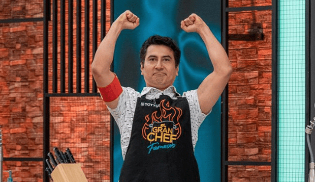 Armando Machuca en 'El gran chef: famosos'. Foto: Latina