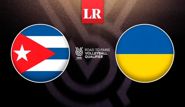 Revive el minuto a minuto del partido de vóley Cuba vs. Ucrania EN VIVO por el arranque del Preolímpico de Voleibol Masculino 2023. Foto: composición LR/FIVB