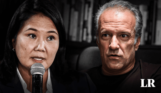 Keiko Fujimori expresó a apoyo a la familia del congresista de Fuerza Popular, Hernando Guerra García. Foto: composición de Jazmin Ceras/ La República/ Carlos Félix- Video: Omar Coca/ LR