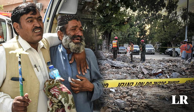 Pakistán llora la muerte de más de 50 de sus ciudadanos tras un doble atentado suicida en el país. Foto: composición LR/AFP - Video: RTVE/YouTube