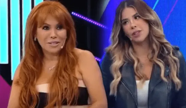 Magaly Medina quedó en shock por la respuesta de Gabriela Serpa. Foto: composición LR/captura de ATV