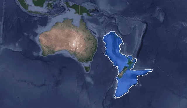 Zelandia se ubica al suroeste del océano Pacífico. Foto: Google Earth/composición LR