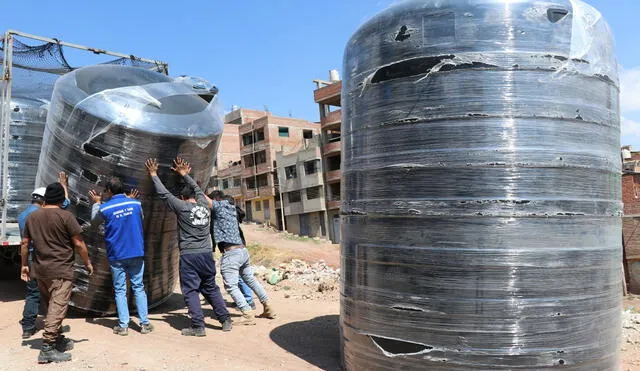 Situación crítica. Las zonas más afectadas son los barrios y urbanizaciones ubicados en las partes altas de la ciudad. Foto: Rodrigo Talavera