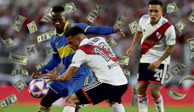 Boca Juniors y River Plate jugarán el superclásico 260 de su historia. Foto: composición de LR/AFP