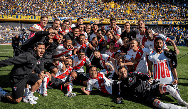 River Plate se quedó con la victoria en el súperclásico ante Boca. Foto: RiverPlate/X