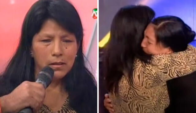 Tras sus fallidas búsquedas, Alejandra Pérez pudo contarle a su hija por qué estuvieron alejadas tantos años. Foto: composición LR/ATV