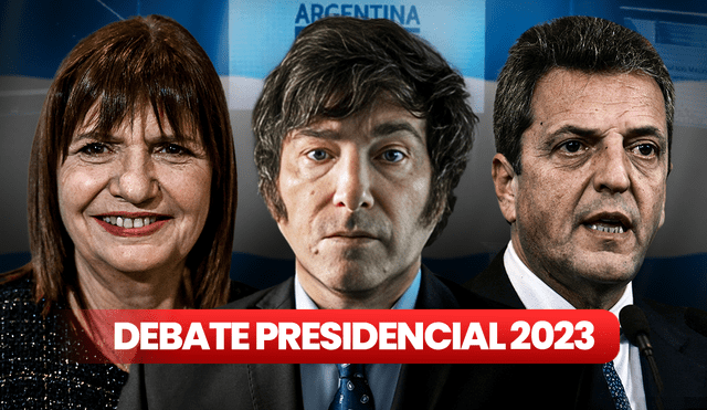 Este domingo 1 de octubre, se realizará el primer debate presidencial en Argentina. Foto: composición de Jazmin Ceras/La República/AFP - Video: El Trece