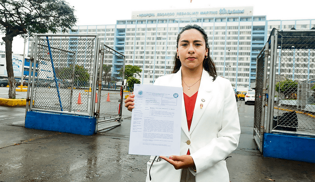 Solicitud. María Claudia Campos, presidenta de la ANMRP, exige que Essalud y el Minsa puedan darles plazas en los hospitales. Foto: difusión
