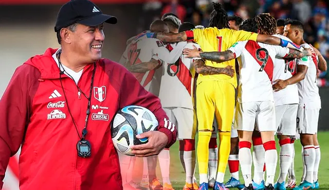 Juan Reynoso asumió las riendas de la selección peruana en el 2022. Foto: composición LR/FPF