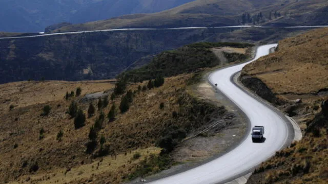 Longitudinal de la Sierra Tramo 4 será relanzada por el Gobierno. Foto: difusión