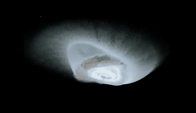 El video resume las principales simulaciones sobre la formación de los anillos de Saturno. Fotocaptura: NASA