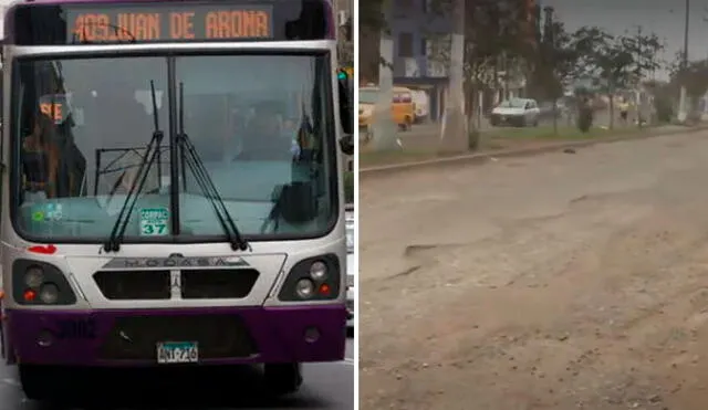 Las peticiones que presentó el Corredor Morado a la Municipalidad de Lima no han sido atendidas. Foto: composición LR / captura Canal N