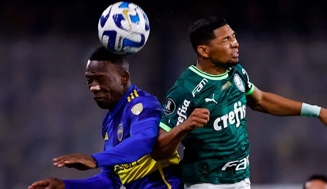 Boca Juniors vs. Palmeiras se miden en Brasil. Foto: EFE.