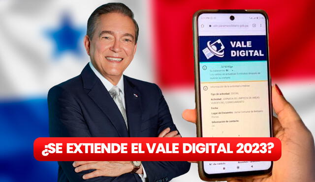 El Vale Digital ha sido extendido. Averigua en la siguiente nota por cuánto tiempo y cómo recibir el pago. Foto: composición LR / Gobierno Panamá / Listo Wallet / Freepik