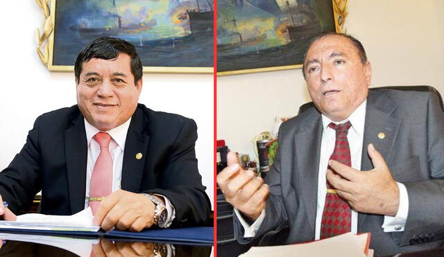 De izquierda a derecha: César Reyes Peña y José Rodríguez Liechtenheldt. Foto: difusión