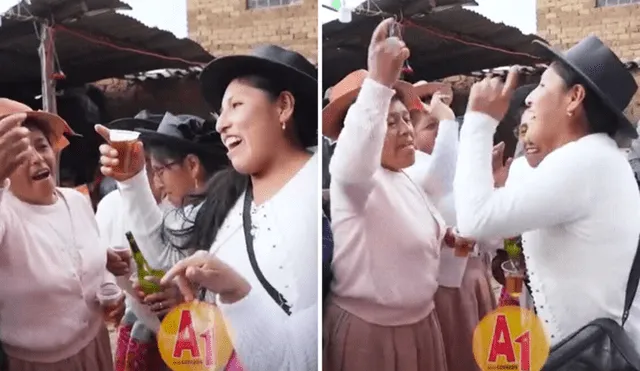 Cibernautas admiraron la alegría de las mujeres. Foto: composición LR/Ilich Arauzo - Video: Ilich Arauzo/Facebook