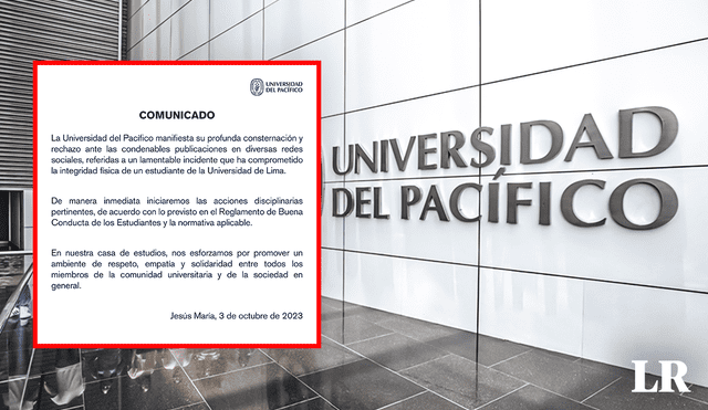 El último 3 de octubre un estudiante cayó del edificio en la Universidad de Lima. Foto: composición de Alvaro Lozano/ La República/ Universidad del Pacífico