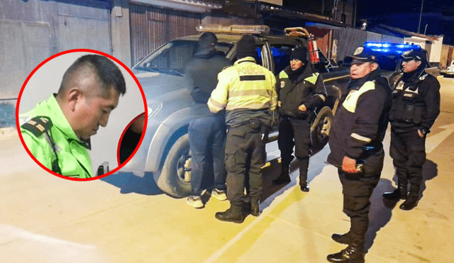 Policía le dio 10 minutos al chofer para que le dé el dinero durante la intervención. Foto: composición LR