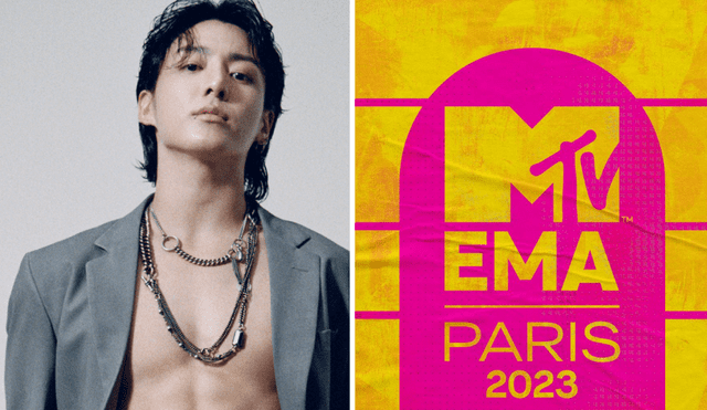 De los 7 miembros de BTS, solo Jungkook está nominado en los MTV EMA 2023. Foto: composición LR/Hybe/MTV