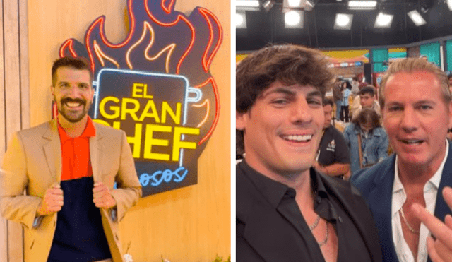 Renato Rossini y su hijo formarán parte de la nueva temporada de 'El gran chef', reality en que competirán por quedarse. Foto: composición LR/ Instagram/José Pelaéz/Renato Rossini