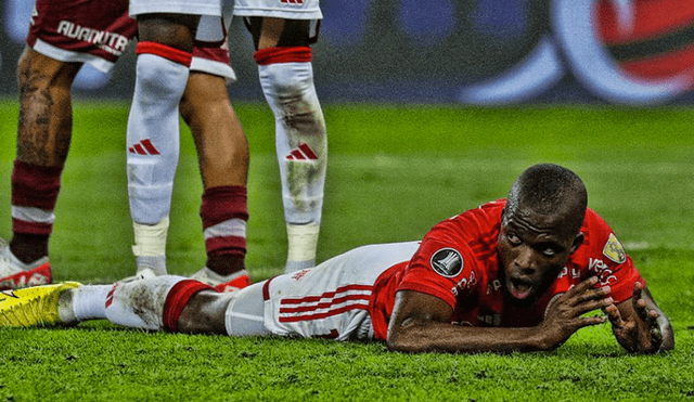 Enner Valencia fue el goleador del Inter Porto Alegre en la Copa Libertadores 2023. Foto: AFP